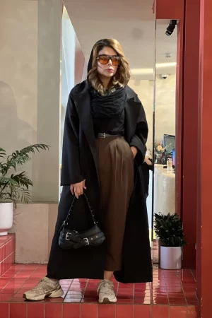 ست مانتو شلوار اوور شانتون- امکان خرید تکی